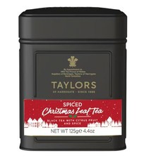 TAYLORS OF HARROGATE SPICED CHRISTMAS LEAF TEA 125g CADDY 1/3/6 : YOU CHOOSE
