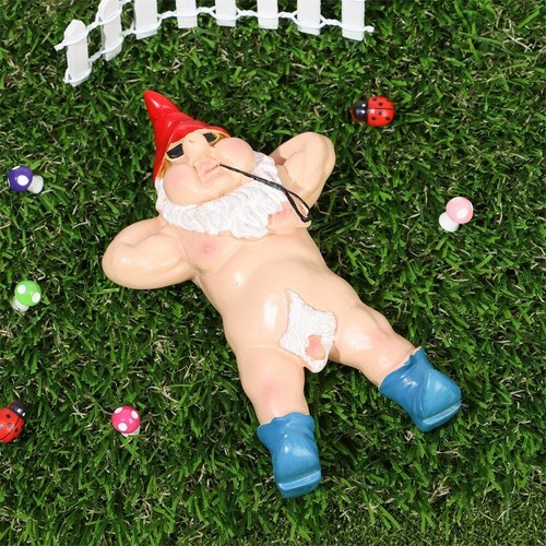 Funny naked sleeping - funny, gnome