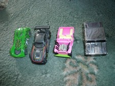 HOT WHEELS CARS! VINTAGE LESNEY PINK HOT ROD SILVER HUMVEE GREEN RD 03  MERCEDES