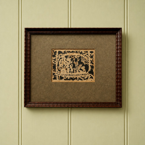 18th century miniature cut - miniature,