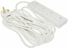 4 WAY 4 GANG EXTENSION LEAD