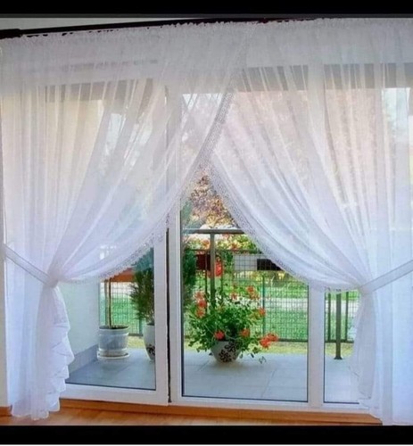Ready made voile net - ready,