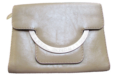 Anya hindmarch khaki leather - khaki,