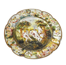 Vintage Capodimonte Gilded