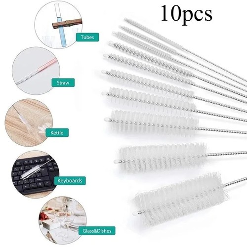 10pcs nylon straw cleaning - nylon,