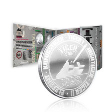 The Tank Museum World War II German Tiger Tank Complete 5 Silver Coin Collection