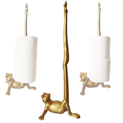 Frog towel holder cast - holder,