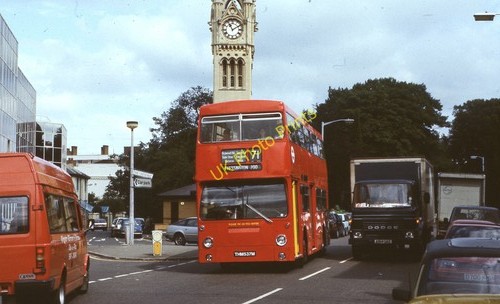 35mm slide bus london - slide,