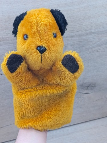 Vintage sooty plush hand - plush,