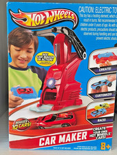 RETIRED Hot Wheels Car Maker &  10 Electronic Wax Injection Molding kits