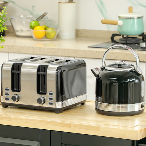 Electric kettle and slice - and,