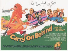 LIZ FRASER Signed 10X8 Photo