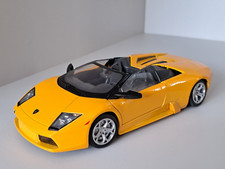 Motormax Lamborghini Murcielago Roadster Yellow 1/24 Scale Diecast Model Car