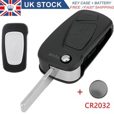 3 Button Replacement For KA MK2 2008 - 2016 Flip Remote Key Fob Shell Case