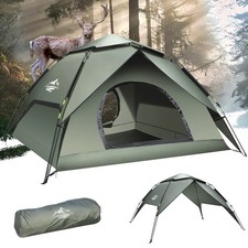 Mimajor Camping Tent Pop Up - Automatic Pop-Up 2-3 Man Tent Instant Tents