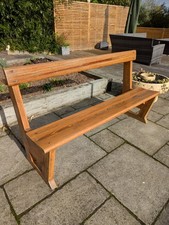 Antique Wooden Church pew bench