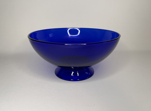 Large 5cm vintage - 20.5cm, cobalt