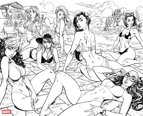 Marvel swimsuit special - marvel,