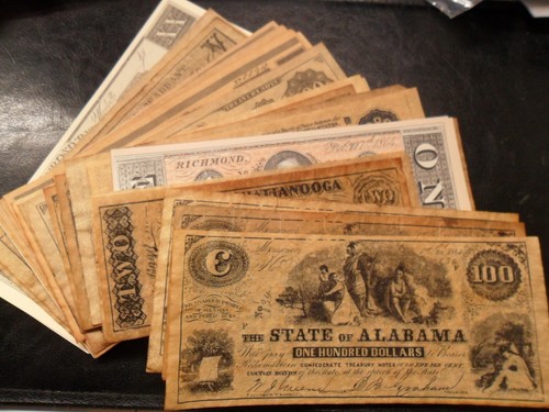 Usa old banknotes - usa,