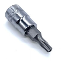 Halfords Advanced 1/4" Drive Security Torx Bit Sizes T8-T40 Lifetime Guarantee