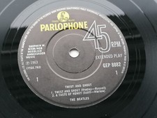 THE BEATLES  1963  UK EP  TWIST AND SHOUT    1980s SOUTHALL PRESSING