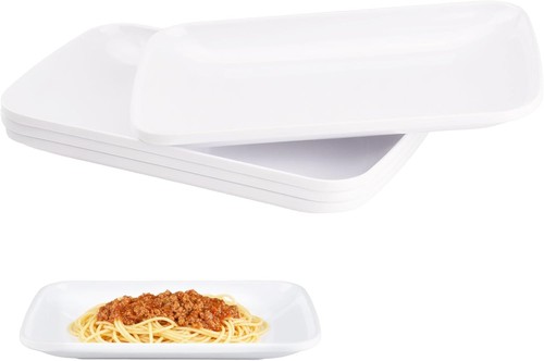 White melamine serving - 4,