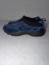 Propet Blue Suede Slip On