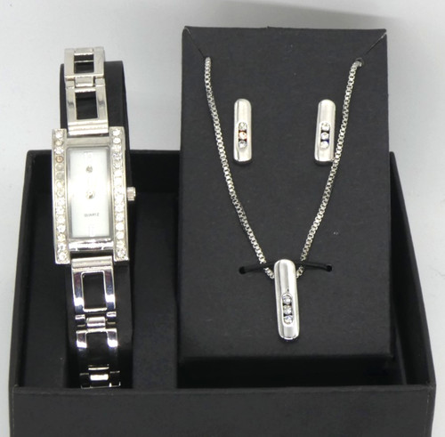 Ladies silver tone - ladies,