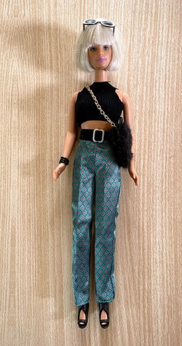 Vintage barbie with bobbed - vintage,