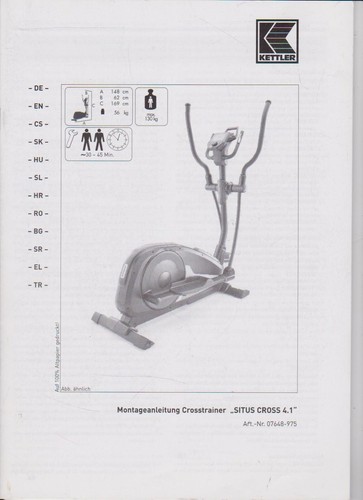 Istruzioni kettler - istruzioni,