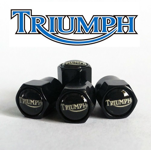 Black triumph wheel valve - black,