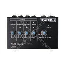 Soundlab 4 Channel Mono Mixer