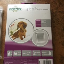 Petsafe Staywell Pet Door Original 2 Way Cat / Dog Flap Small White New In Box
