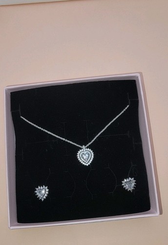 Pandora sparkling double heart - sparkling,