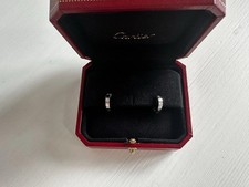 Cartier LOVE hoop earrings