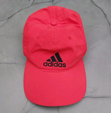 Adidas Mens Baseball Cap Hat Adjustable Golf / One Size Fits  Large / Red