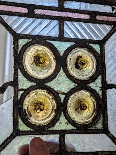 Seven victorian stained glass - stained,