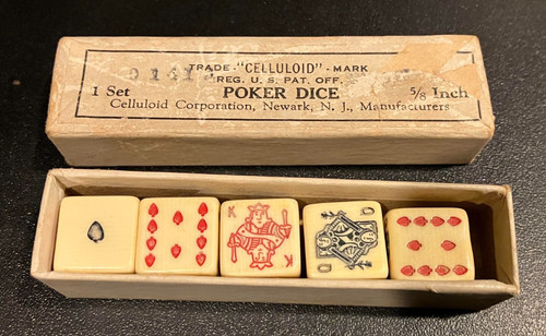 Vintage set celluloid - set,