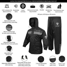 Waterproof Rain Suit Biker
