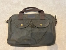 Barbour Waxed Canvas Laptop /