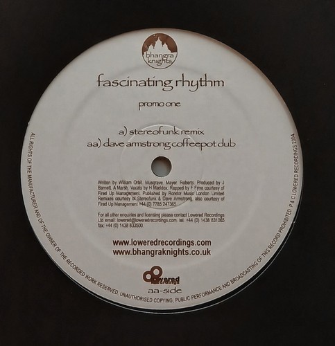 Vinyl record bhangra knights - record,