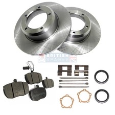 FRONT BRAKE DISCS & PADS &