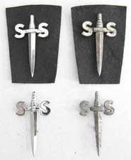No. 2 Commando Cap Badge WW2 Metal Dagger British SS Army SAS SBS WWII Special