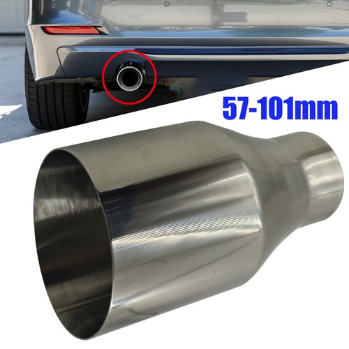 Round sports tail pipe - 4",