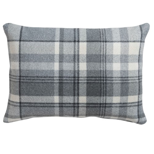 Tartan check boudoir cushion - check,