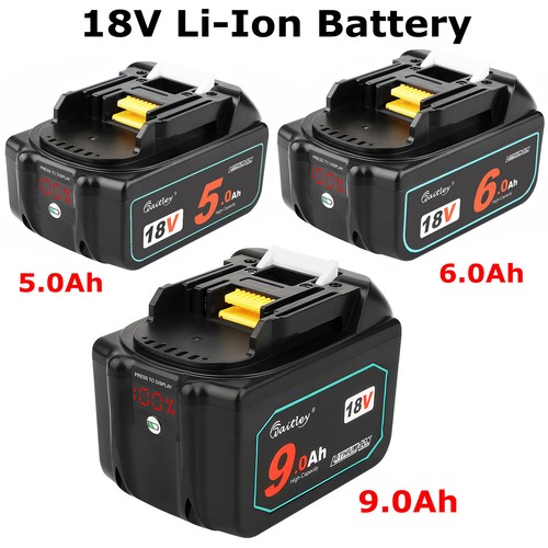 18v 0ah - 5.0ah, 6.0ah