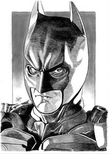 THE DARK KNIGHT ORIGINAL ART "Batman" by Spectroxart 