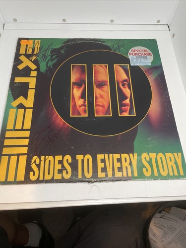 Signed extreme iii - iii, sides