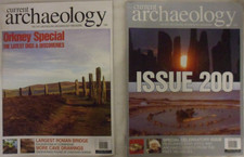 Current Archaeology UK Magazines x2 October & November 2005, Orkney Special