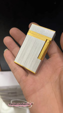 S.T. Dupont Silver Brushed